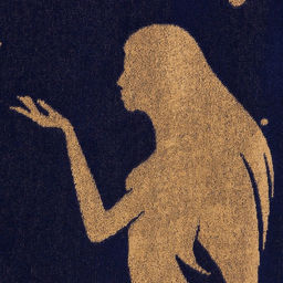 Полотенце махровое Этель Знаки зодиака: Дева фиолетовый, 67х130 см, 100% хлопок, 420гр/м2  фото 3