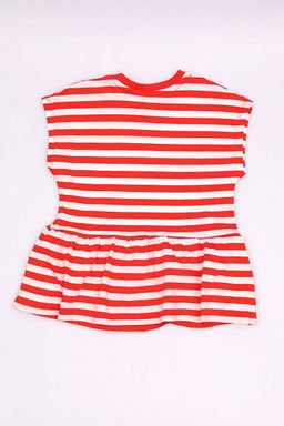 CRB wear / CSBG 90251-28-410 Комплект для девочки (платье модель "туника", бриджи),коралловый/Ex.Cherubino