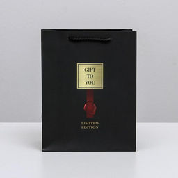 Цена за 2 шт. Пакет подарочный ламинированный, упаковка, «Gift to you», MS 18×23×10 см