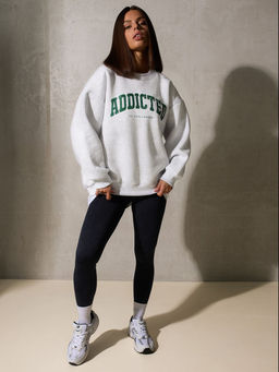 Утепленный свитшот оверсайз ADDICTED - NEVERLATE фото 6