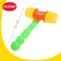 Молоток-пищалка Музыкальный взрыв-2, МИКС - Simaland фото 5