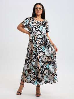 Трикотажное платье сафари КП-02 (7)