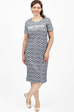 Платье с карманами, принт Batterfly (713-9) - Плиона фото 2