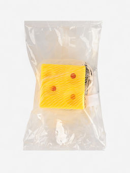 Антистресс игрушка «Сыр», мялка с мышками