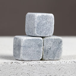 Подарочный набор Мужчина №1, гель для душа, 100 мл и камни для виски, 3 шт.