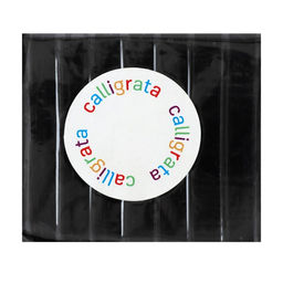 Полимерная глина Calligrata 50 г, перламутровая чёрная