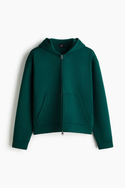 Chaqueta sudadera efecto neopreno Loose Fit