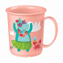 Кружка детская 0,18л с декором арт.С13802