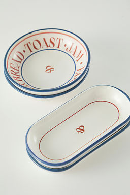 Trendyolmilla Home 4lu Seramik Kase/Sunumluk Tabak Seti 13-16cm TPHSS25TBK00007 фото 5