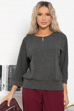 Джемпер трикотажный Претти (темно-серая) Б14993-50М