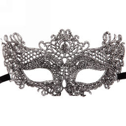 Цена за 6 шт. Маска кружево"Королева бала", микс цветов