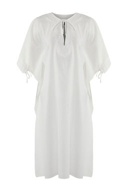 Kiremit Dokuma %100 Pamuk Maxi Plaj Elbise TBESS25EL00057 - Trendyolmilla фото 8