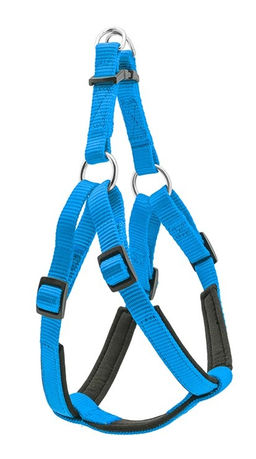 ВИА Шлейка Сити с мягкой подкладкой S синяя 20мм, ОШ 51-55см, ОГ 53-61см 99ред99 031520син 031520син