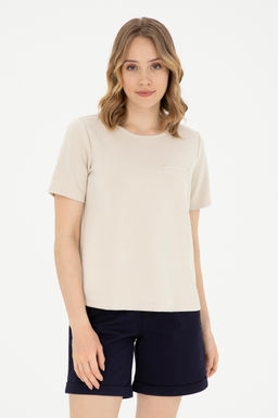 Женская футболка с круглым вырезом Stone Неожиданная скидка в корзине