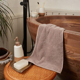 Полотенце махровое Этель Organic Stone 50х90 см, 100% хлопок, 420гр/м2  фото 6