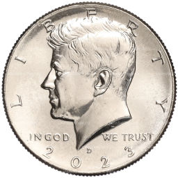 1/2 доллара (50 центов) 2023 года D США