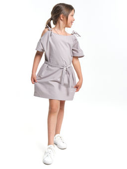 Платье летнее из хлопка UD 7937 св.серый - Mini maxi фото 23