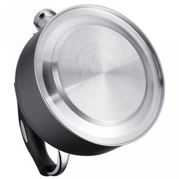 Чайник из нержавеющей стали Tea 2,5л, д23см, h19см, s0,34мм, дно s2мм, со свистком, капсульное дно, эргономичная пластмассовая ручка, цветная коробка, Regent (Китай) Подходит для всех видов плит, включая индукционную - Домашняя мода фото 3