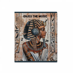 Цена за 5 шт. Тетрадь общая ученическая ErichKrause Newgypt, 48 листов, клетка, матовая ламинация+выборочный УФ-лак_MIX-PACK фото 4