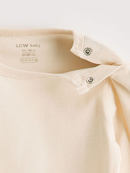 Bisiklet Yaka Erkek Bebek ??t??tl? Body