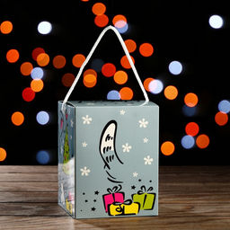 Цена за 5 шт. Подарочная коробка кубик Котенок, 12 х 12 х 15,5 см - Simaland фото 3