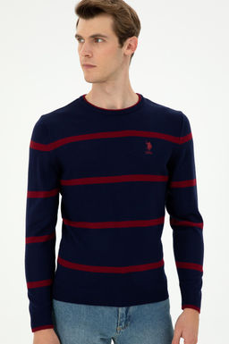 Мужской темно-синий свитер Неожиданная скидка в корзине - U.s. polo assn фото 3