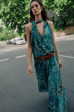 TOP ESTAMPADO LAZO / Multicolor