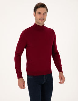 Vi_ne Slim Fit Bal_k__ Yaka Basic Triko Kazak - Pierre cardin фото 3