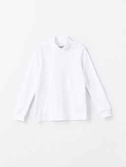 Yar?m Bal?k?? Yaka Basic Erkek ?ocuk Ti??rt