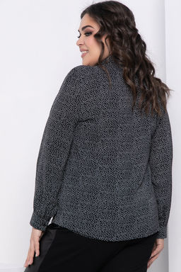 Блуза Алтея (черная) НЬЮ Б8598 - Lt collection фото 2