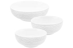 Набор 3 салатников 20,5*20,5*7,5 см 1 л + 15*15*6,5 см 600мл (2 шт.) Веточки-цветочки - Elan gallery фото 6