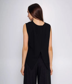 Блуза #КТ2252, чёрный