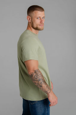 Арт. 61112/5 Футболка мужская 48-58 (6 шт) Цвет:хаки - Идеал фото 10