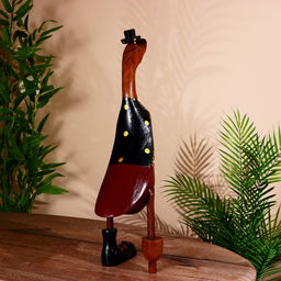 Сувенир «Утка - пират», 50 см, дерево