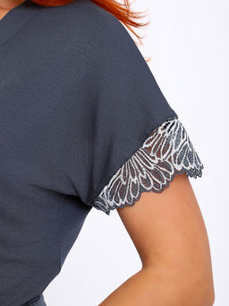 Халат женский ЭЛЕН (серо-зелёный № 38) - Ивановская трикотажная компания фото 6