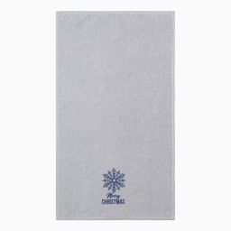 Полотенце махровое Снежинка 30х60 см, 100% хлопок, 340 г/м2 - Этель фото 2