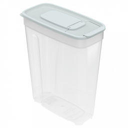 Контейнер для сыпучих продуктов 1,8л, 17х8,5х20,5см, полипропилен, серый (Россия)