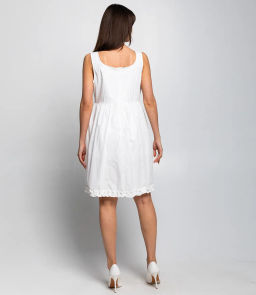 Платье #КТ6175, белый