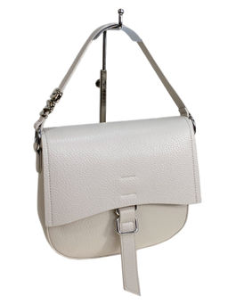 Женская сумка из искусственной кожи, цвет молочный