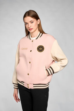 Бомбер Розовый