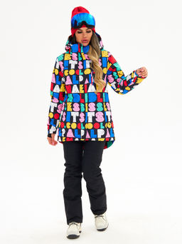 Женская горнолыжная сноубордическая куртка Alpha Endless Ultra Chaleur SNB 423/316_7 Разноцветный  фото 37