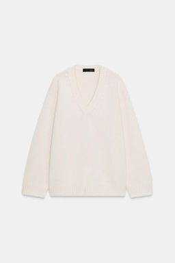 OVERSIZED WOOL AND CASHMERE SWEATER - Zara фото 7