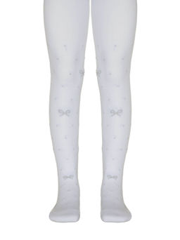 Conte-kids Хлопковые колготки TIP-TOP с люрексом бордо - Conte elegant фото 3