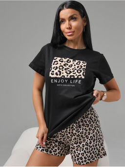 Шорты от Пижама "Леопард" Женские