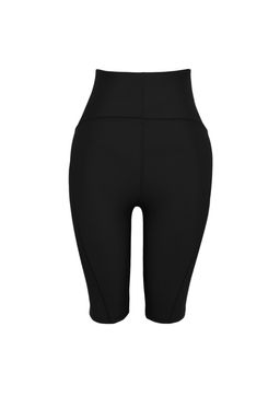 TRENDYOLMILLA Siyah Toparlay?c? Orme Spor Biker/Bisikletci/K?sa Tayt THMSS23TY00021 фото 14