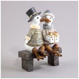 СТАТУЭТКА ГУСИ 15Х10,5Х20,5 СМ - Lefard фото 4