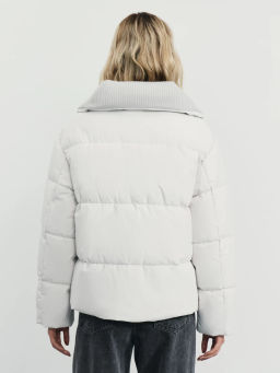 Куртка с вязаным воротником / Zarina фото 5