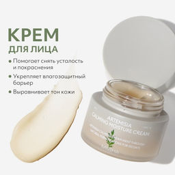 MISSHA Artemisia Calming Промосэт: Успокаивающий крем для чувствительной кожи Сыворотка для чувствительной кожи в подарок фото 5