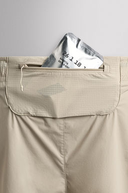 PANTALONES CORTOS RUNNING 2 EN 1 / Morado - Zara фото 11