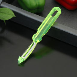 Цена за 2 шт. Овощечистка Доляна Леденец, 17 см, цвет МИКС  фото 5